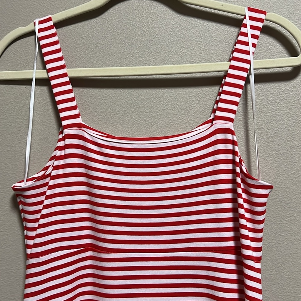 Cremieux Striped Tank Midi Dress - Picture 5 of 11
